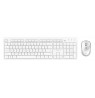 Klawiatura + mysz Trust ODY II Wireless White US