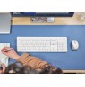 Klawiatura + mysz Trust ODY II Wireless White US