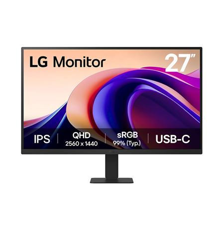 LG 27U631A-B | 27 " | IPS | 16:9 | 100 Hz | 5 ms | 2560 x 1440 pixels | 250 cd/m² | HDMI ports quantity 1