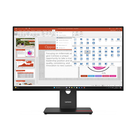 Lenovo T27-40 | 27 " | IPS | 16:9 | 120 Hz | 6 ms | 1920 x 1080 pixels | 300 cd