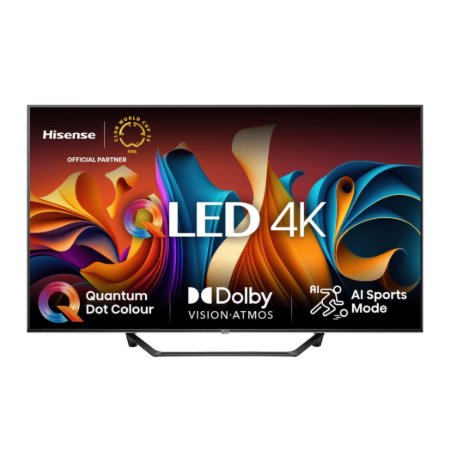 Hisense 55A7NQ | 55 | Smart TV | VIDAA | UHD | Black