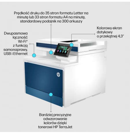 HP Color LaserJet Pro MFP 4302dw Printer
