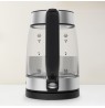 Tefal Glass Kettle KI605830 electric kettle 1.7 L 2200 W Black, Silver, Transparent