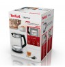 Tefal Glass Kettle KI605830 electric kettle 1.7 L 2200 W Black, Silver, Transparent