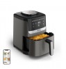 Tefal Easy Fry Silence EY551HE0 fryer Single 5 L Stand-alone Hot air fryer Black, Grey, Stainless steel