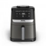 Tefal Easy Fry Silence EY551HE0 fryer Single 5 L Stand-alone Hot air fryer Black, Grey, Stainless steel