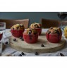 Staub Ceramique Bowl set 0.2 L Round Ceramic Red 4 pc(s)