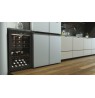 Haier Wine Bank 50 Serie 3 HWS49GAE Compressor wine cooler Freestanding Black 49 bottle(s)
