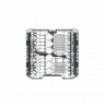 Whirlpool WI 7020 PF Semi built-in 14 place settings E