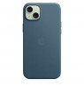 Apple iPhone 15 Plus FineWoven Case with MagSafe - Pacific Blue