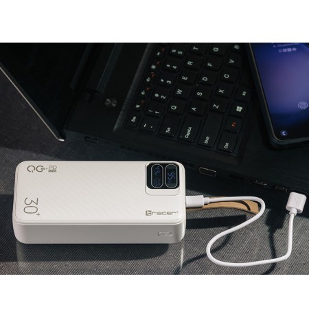 Tracer Blaze 30000 mAh 65 W, White