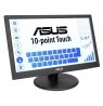 ASUS VT168HR computer monitor 39.6 cm (15.6") 1366 x 768 pixels WXGA LED Touchscreen Black