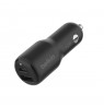 Belkin CCB005btBK Laptop, Smartphone, Tablet Black Cigar lighter Fast charging Indoor