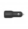 Belkin CCB005btBK Laptop, Smartphone, Tablet Black Cigar lighter Fast charging Indoor