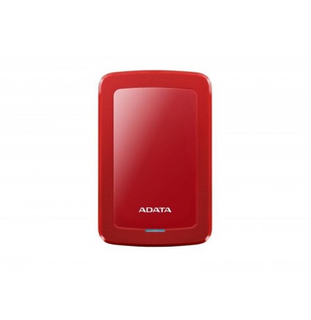 Drive external HDD ADATA HV300 AHV300-2TU31-CRD (2 TB, 2.5 Inch, USB 3.1, 8 MB, 7200 rpm, red color)
