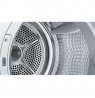 Bosch Dryer Machine with Heat Pump | WQG2450ISN | Energy efficiency class A++ | Front loading | 9 kg | LCD | Depth 61.3 cm | Whi