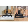 Bosch BCS1041PET stick vacuum/electric broom Battery Dry HEPA Bagless 0.4 L 23.5 W Black, Red 4 Ah