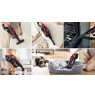 Bosch BCS1041PET stick vacuum/electric broom Battery Dry HEPA Bagless 0.4 L 23.5 W Black, Red 4 Ah