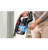Bosch BCS1041PET stick vacuum/electric broom Battery Dry HEPA Bagless 0.4 L 23.5 W Black, Red 4 Ah