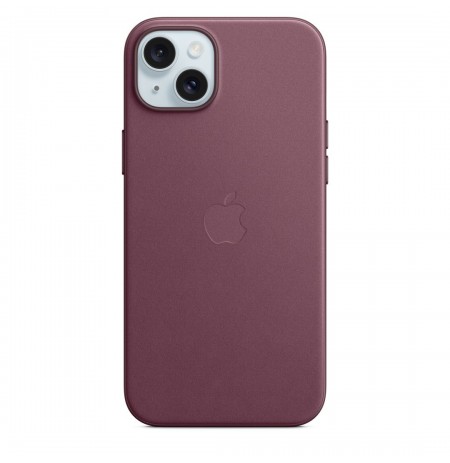 Apple iPhone 15 Plus FineWoven Case with MagSafe - Mulberry