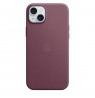 Apple iPhone 15 Plus FineWoven Case with MagSafe - Mulberry