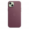 Apple iPhone 15 Plus FineWoven Case with MagSafe - Mulberry