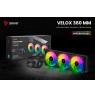 Savio VELOX 360 MM computer cooling system Processor All-in-one liquid cooler 36 cm Black 1 pc(s)