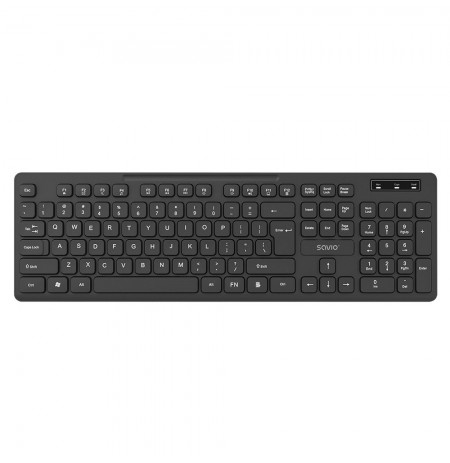 Savio KB-02 keyboard Home/Office USB QWERTY Black