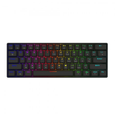 Savio BLACKOUT X2 RED keyboard Gaming USB QWERTY US International Black