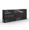 Savio BLACKOUT X2 RED keyboard Gaming USB QWERTY US International Black