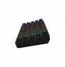 Savio BLACKOUT X2 PEACH keyboard Gaming USB QWERTY US International Black