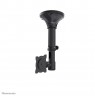 Neomounts FPMA-C025BLACK Monitor/TV mount ceiling 10-30" - h 37-47 cm - tiltable