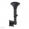 Neomounts FPMA-C025BLACK Monitor/TV mount ceiling 10-30" - h 37-47 cm - tiltable