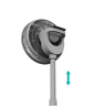 Duux | Fan | Whisper 2 | Stand Fan | Gray | Diameter 34 cm | Number of speeds 26 | Oscillation | 1.6-19 W | Remote control