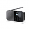 Sharp OSAKA Pocket/Handheld Portable Digital Radio | DR-P520(GY) | Bluetooth