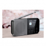 Sharp OSAKA Pocket/Handheld Portable Digital Radio | DR-P520(GY) | Bluetooth