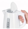 Severin WK 3411 electric kettle 1 L 2200 W White