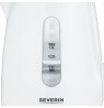 Severin WK 3411 electric kettle 1 L 2200 W White