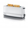 Severin AT 2232 toaster 2 slice(s) 800 W Grey, White