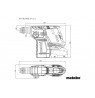 Metabo KH 18 LTX BL 24 1280 RPM SDS Plus