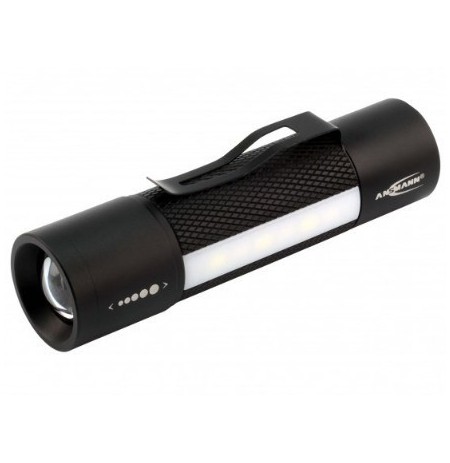 Ansmann 1600-0137 flashlight Black, White Hand flashlight LED
