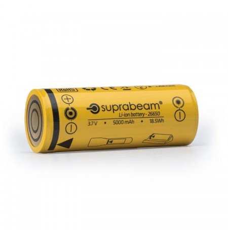 Suprabeam Li-Ion Battery Model 26650 for Q7xrs