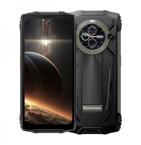 Smartphone Blackview BV8200 with 12GB RAM and 256GB storage in Black