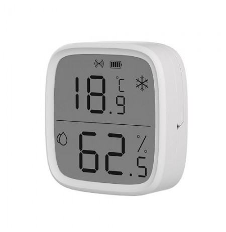 SONOFF Zigbee išmanusis temperatūros ir drėgmės jutiklis su LCD ekranu