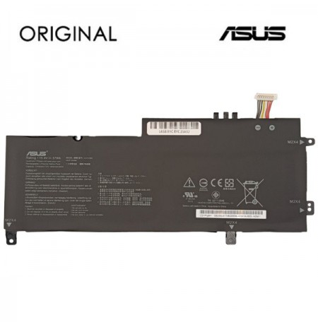 Nešiojamo kompiuterio baterija ASUS C41N1809, 3640mAh, Original