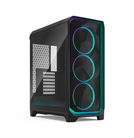 Fractal Design Meshify 3 | Ambience Pro RGB Black TG Light Tint | ATX | Power supply included No