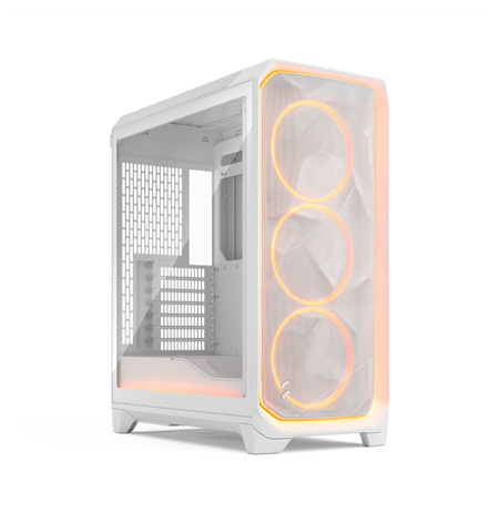 Fractal Design Meshify 3 | Ambience Pro RGB White TG Clear Tint | ATX | Power supply included No