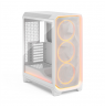 Fractal Design Meshify 3 | Ambience Pro RGB White TG Clear Tint | ATX | Power supply included No