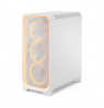 Fractal Design Meshify 3 | Ambience Pro RGB White TG Clear Tint | ATX | Power supply included No