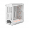 Fractal Design Meshify 3 | Ambience Pro RGB White TG Clear Tint | ATX | Power supply included No